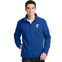 Mens Fleece Jacket - Embroidered