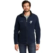 Eddie Bauer® - Mens Full-Zip Fleece Jacket-Embroidered