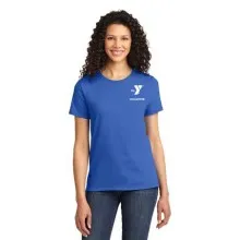 Ladies Volunteer Tee - 100% Cotton 