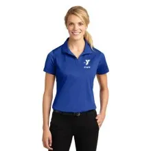 Ladie's Micropique Sport-Wick® Polo - LC Y STAFF Logo