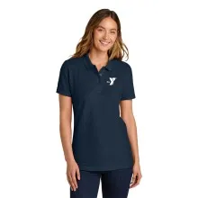 Ladies Softstyle 100% Cotton Pique Polo - Screen Print