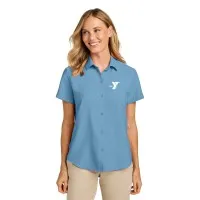 Women’s Short Sleeve UV Dockside Shirt - Embroidered